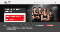 Desktop Screenshot of bridgestone.de