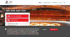 Desktop Screenshot of bridgestone.dk