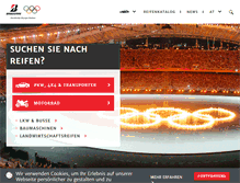 Tablet Screenshot of bridgestone.at
